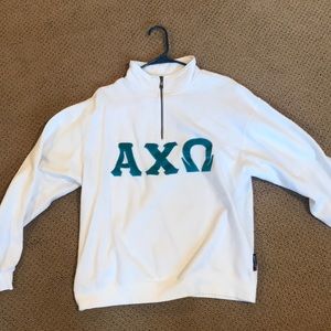 Alpha Chi Omega Sport Tek Quarter Zip